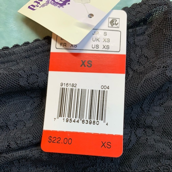 B.tempt’d by Wacoal Black Lace Bandeau, XS, NWT - Picture 2 of 9